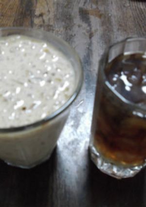クラッシュ寒天入りの飲み物-レシピのメイン写真