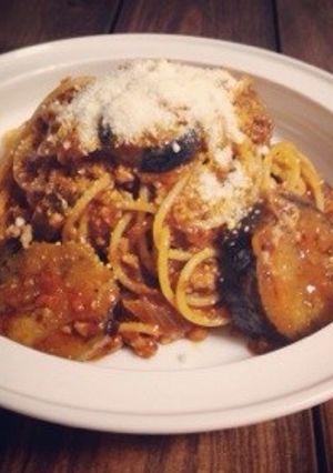 簡単ミートソーススパゲティ♪*°-レシピのメイン写真