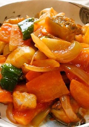 味付け簡単♡今夜のメイン♪鯖と野菜で-レシピのメイン写真
