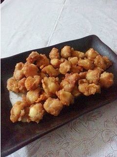 ビニール袋で簡単♪鶏ひざ軟骨のから揚げ -レシピのメイン写真