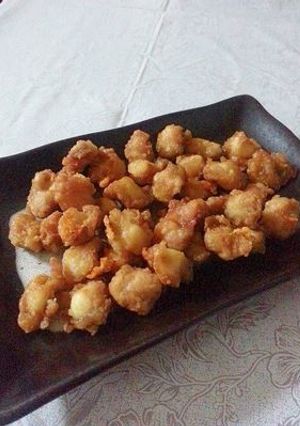 ビニール袋で簡単♪鶏ひざ軟骨のから揚げ　-レシピのメイン写真