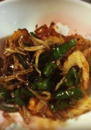 簡単お弁当おかず★ピーマンの甘辛炒め-レシピのメイン写真