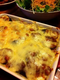 ミートソースの残りでナスグラタン-レシピのメイン写真