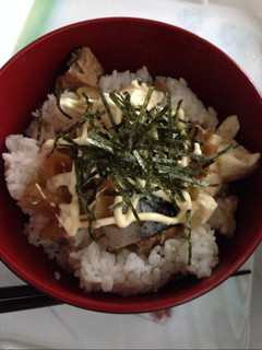 さばの水煮缶で☆レンジで簡単さばマヨ丼-レシピのメイン写真