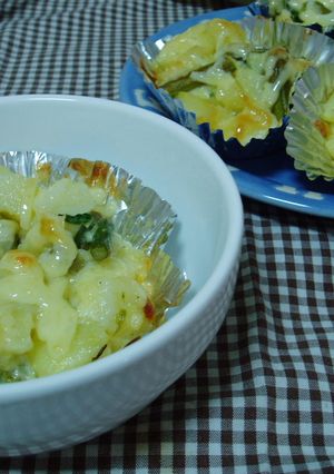 じゃがアスパラのチーマヨ焼き♪-レシピのメイン写真