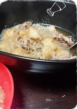 牛肉とお麩の煮物-レシピのメイン写真