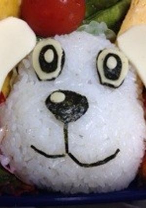 キャラ弁 ドラえもんのび太の大魔神 ペコ-レシピのメイン写真