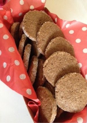 お土産にサックサクのチョコクッキー-レシピのメイン写真