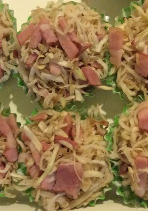 お弁当に！切干とベーコン炒め-レシピのメイン写真