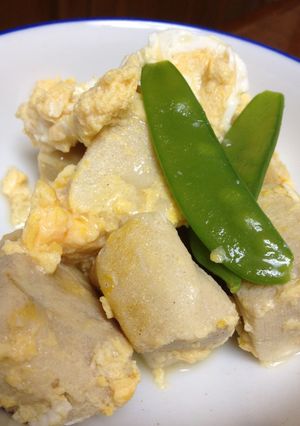 高野豆腐と卵のタイタン【煮物】-レシピのメイン写真