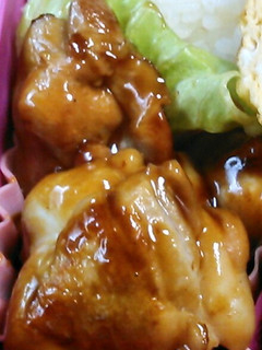 【お弁当】鶏肉照り焼き-レシピのメイン写真