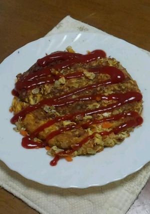 しめじとたまねぎとにんじんのオムレツ-レシピのメイン写真