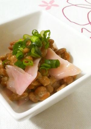 ♥甘酢しょうが納豆♥-レシピのメイン写真