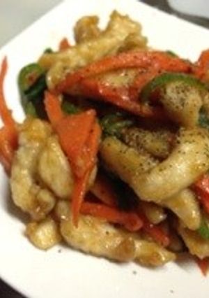 胸肉をおいしく!青椒肉絲風!-レシピのメイン写真