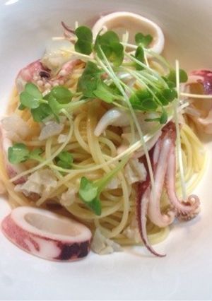 烏賊の和風パスタ-レシピのメイン写真
