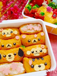 わいわい動物お稲荷さん♬お花見・運動会に-レシピのメイン写真