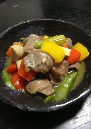 砂肝のコンフィ-レシピのメイン写真