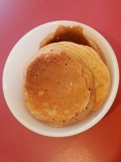 離乳食に!イチゴのパンケーキ-レシピのメイン写真