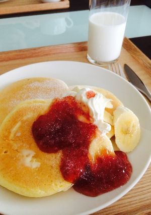 ふんわり♡パンケーキ♪-レシピのメイン写真