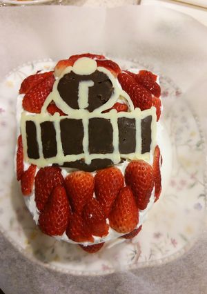 トッキュウジャーケーキ-レシピのメイン写真