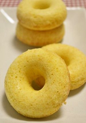 材料５つで♪簡単にプレーン焼きドーナツ-レシピのメイン写真
