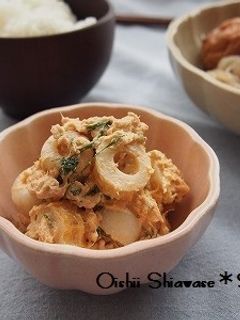 *ちくわと大葉のピリ辛ツナマヨ*-レシピのメイン写真
