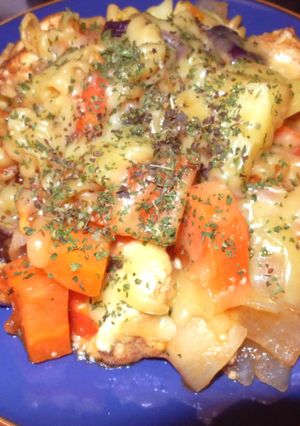 旨い！野菜とチーズのトマト煮込み-レシピのメイン写真