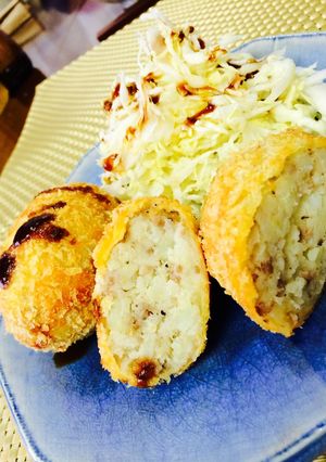 ジャガイモと豚挽肉のスパイシーコロッケ-レシピのメイン写真