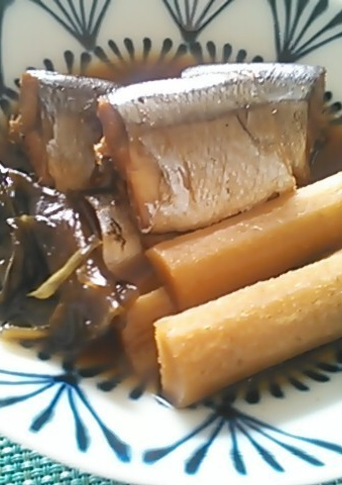 ☆圧力鍋で～さんまとごぼうの煮物☆-レシピのメイン写真