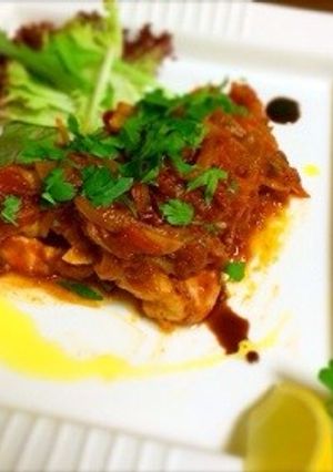 大正えびの地中海風エビチリ!?-レシピのメイン写真