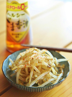和えるだけ♡味もしっかり*もやしナムル風-レシピのメイン写真