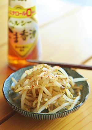 和えるだけ♡味もしっかり＊もやしナムル風-レシピのメイン写真
