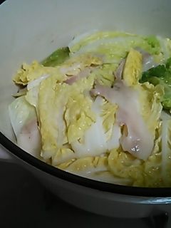 ☆白菜と豚バラの重ね煮☆-レシピのメイン写真