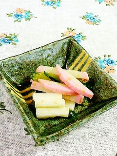 長芋・きゅうりと蒲鉾の酢の物♪-レシピのメイン写真