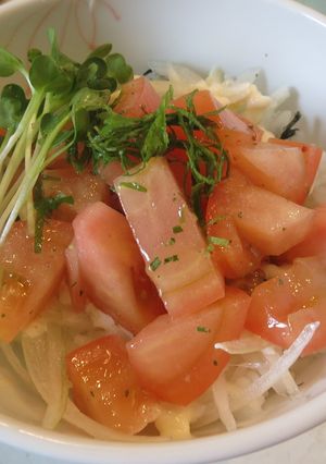 トマト丼-レシピのメイン写真