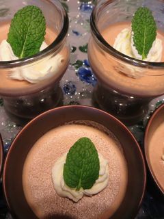レンジで簡単チョコムース-レシピのメイン写真
