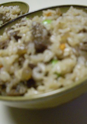 ★五つ星★自慢の牛肉まぜご飯★-レシピのメイン写真