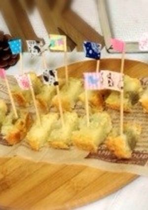 HMと豆腐とサツマイモのパウンドケーキ♡-レシピのメイン写真