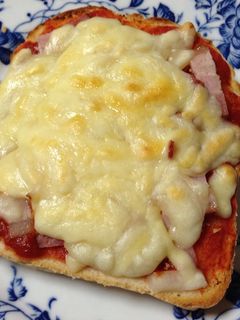 チーズとこれだけ☆簡単ピザトースト-レシピのメイン写真