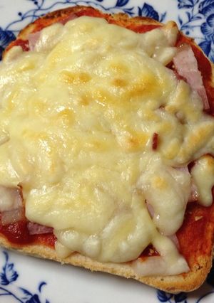 チーズとこれだけ☆簡単ピザトースト-レシピのメイン写真