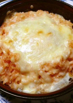 卵＊チーズ＊トマトソースの簡単ドリアだよ-レシピのメイン写真
