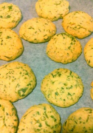 生姜の風味たっぷり！ほうれん草クッキー-レシピのメイン写真