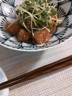 ☆マグロの中華風ごま和え☆-レシピのメイン写真
