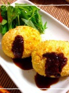 ノンフライヤーdeおからコロッケ-レシピのメイン写真