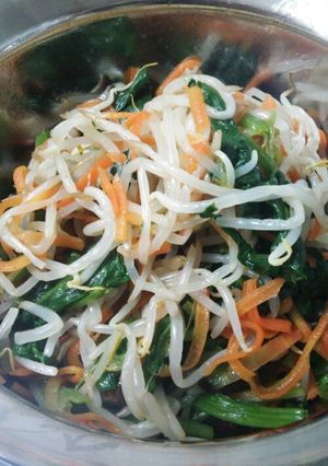 簡単作りおきおかず～味つけ不要ナムル-レシピのメイン写真