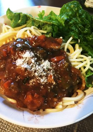 リメイク☆カレーの余りでパスタ♡-レシピのメイン写真