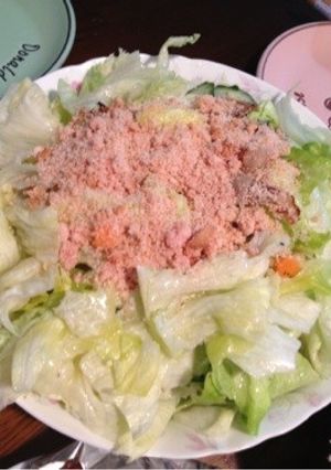 たらこシーザーサラダ-レシピのメイン写真
