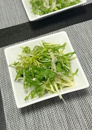簡単 新玉ねぎと水菜のナムル-レシピのメイン写真
