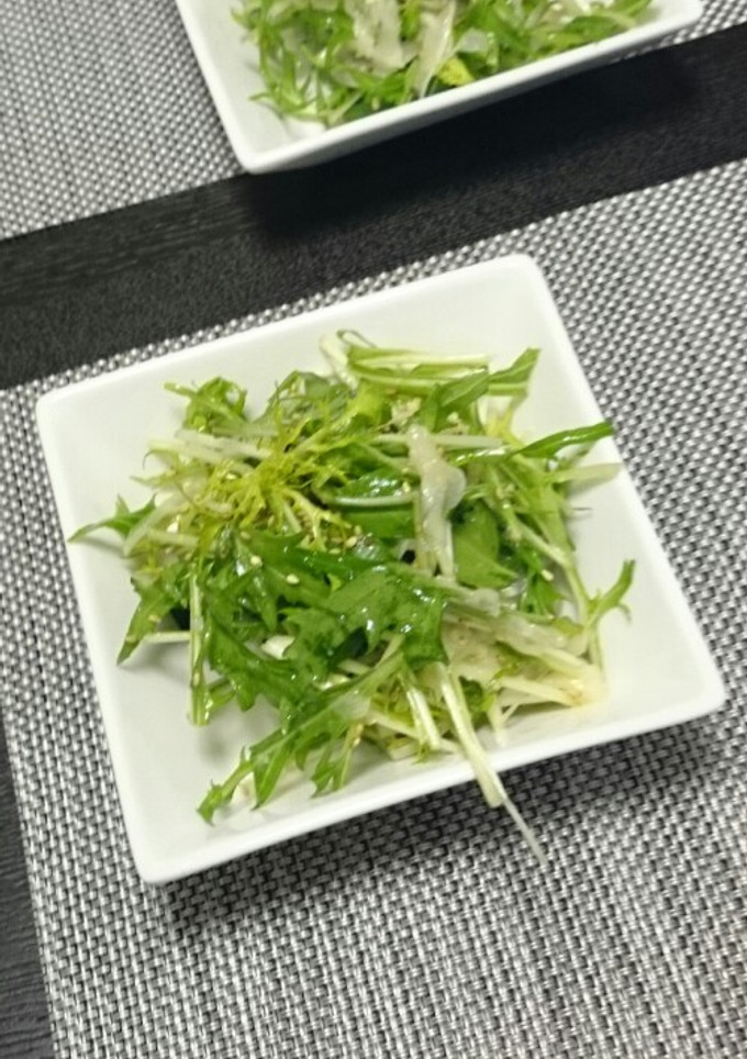 簡単 新玉ねぎと水菜のナムル-レシピのメイン写真