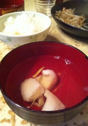 【お吸物】材料２つで簡単に料亭の味！-レシピのメイン写真